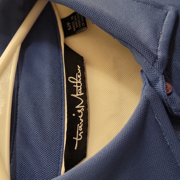 Travis Mathew Golf Polo - Royal Blue - Small - Picture 5 of 14